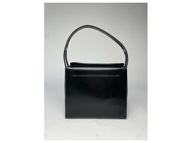 Borsa in pelle nera Givenchy 4G Nero - vista 3
