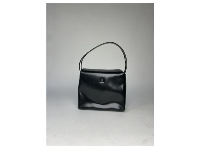 Borsa in pelle nera Givenchy 4G Nero - vista 5