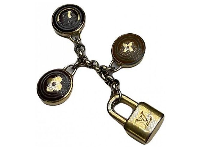 Louis Vuitton Monogram Gold Stahlanhänger Golden - Ansicht 2