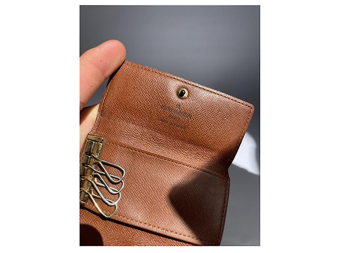 Borsa in pelle marrone Lockme di Louis Vuitton - vista 5