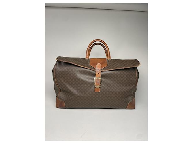 Céline Borsa a secchiello in pelle marrone Celine - vista 2
