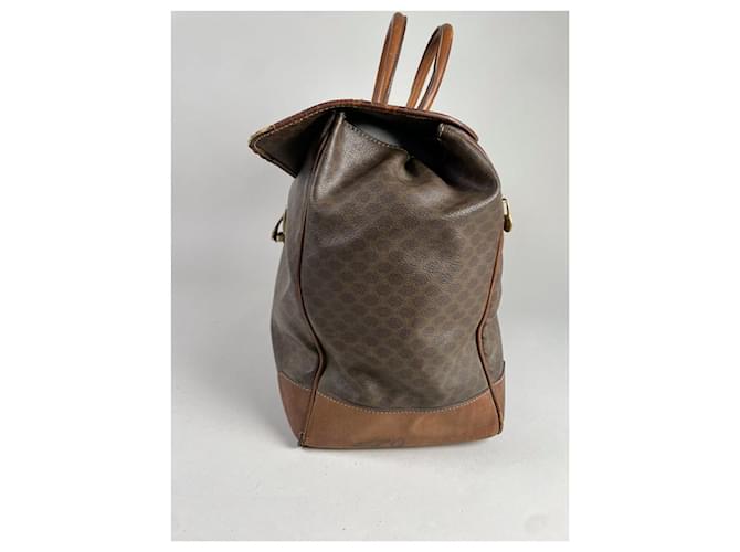 Céline Borsa a secchiello in pelle marrone Celine - vista 4