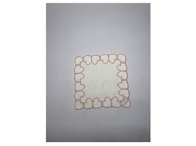 Sciarpa in cotone bianco Furla - Ansicht 4