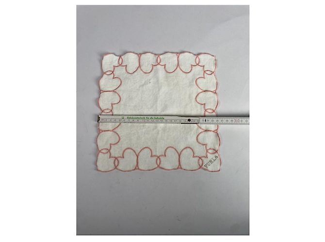 Sciarpa in cotone bianco Furla - Ansicht 5