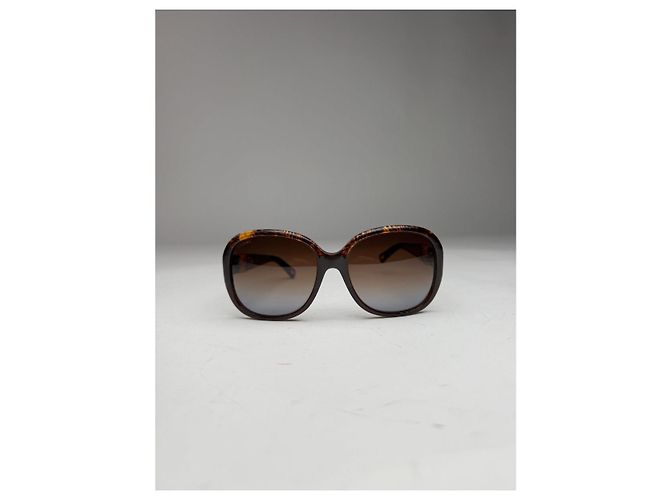 Gafas de sol de plástico marrón Loewe Castaño - vista 2