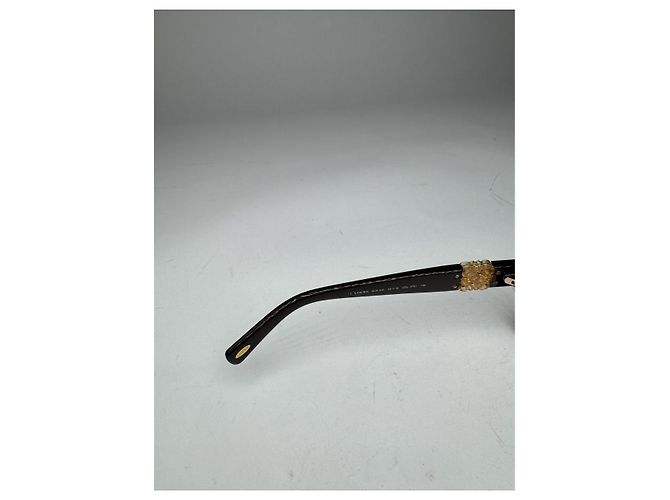 Gafas de sol de plástico marrón Loewe Castaño - vista 3