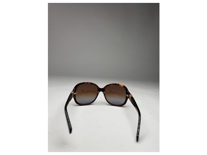 Gafas de sol de plástico marrón Loewe Castaño - vista 4