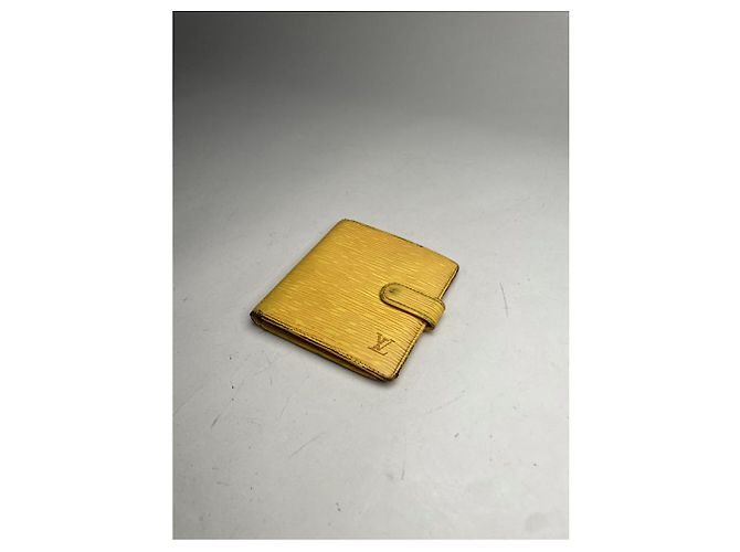 Borsa in pelle gialla Louis Vuitton Giallo - vista 2