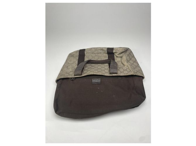 Gucci Ophidia graue Lederhandtasche - Ansicht 2