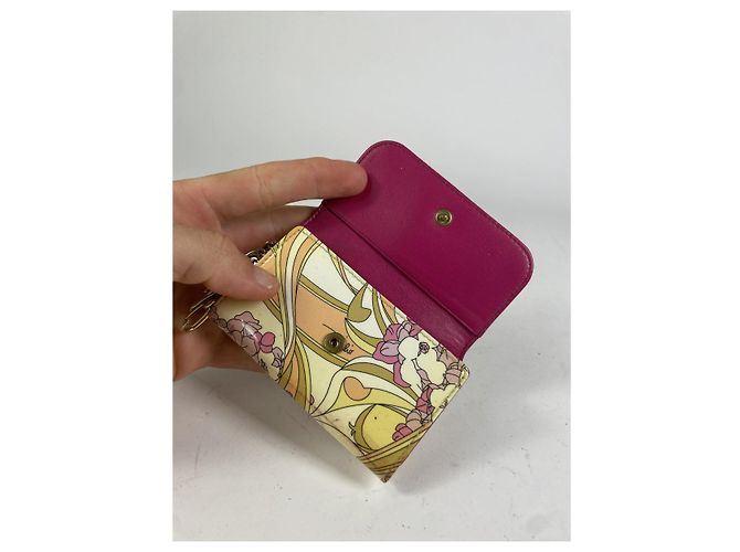 Emilio Pucci mehrfarbige Lackledertasche Mehrfarben - Ansicht 3