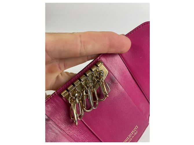 Emilio Pucci mehrfarbige Lackledertasche Mehrfarben - Ansicht 5