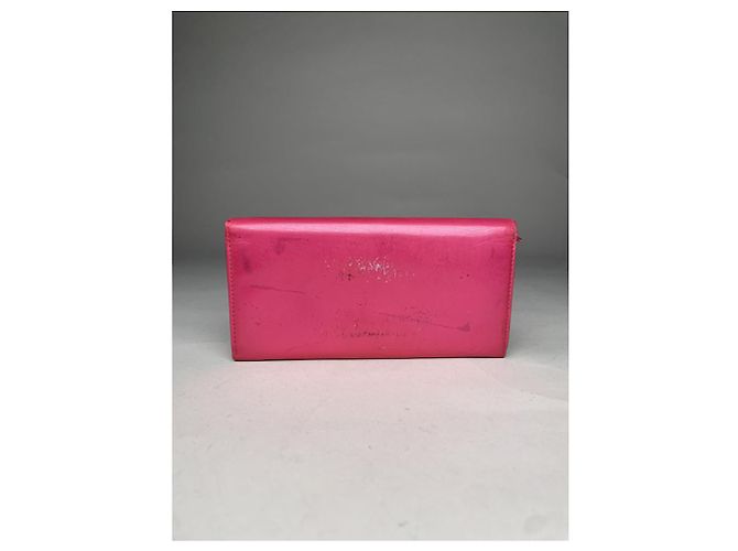 Cartera de piel patentada rosa Lady Dior - vista 2