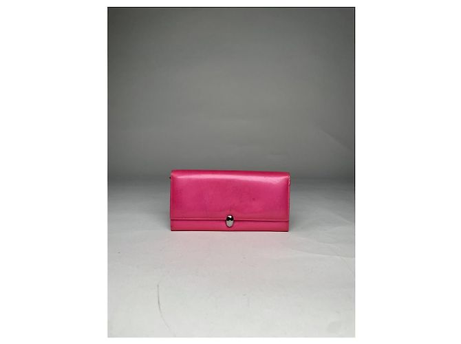 Cartera de piel patentada rosa Lady Dior - vista 3