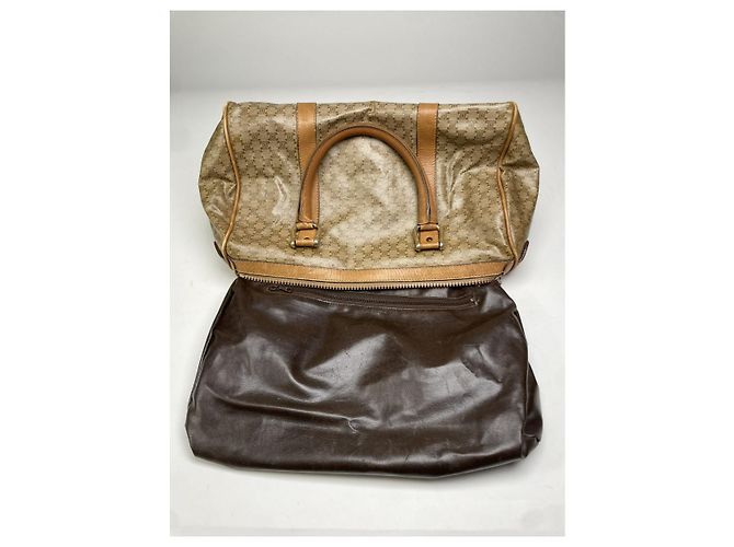 Céline Borsa a mano in pelle marrone Celine - vista 2