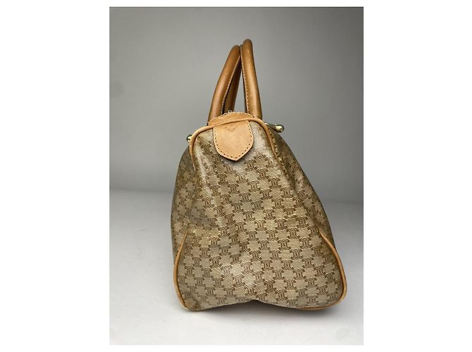 Céline Borsa a mano in pelle marrone Celine - vista 5