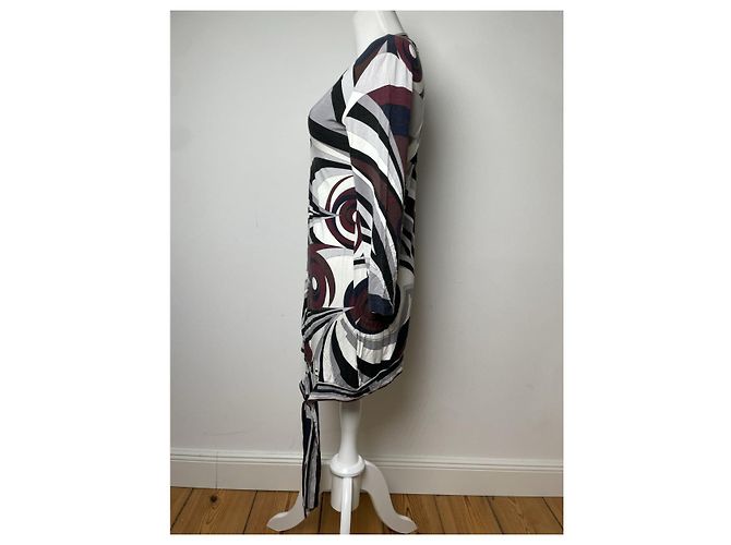 Vestido de algodón negro Emilio Pucci - vista 2
