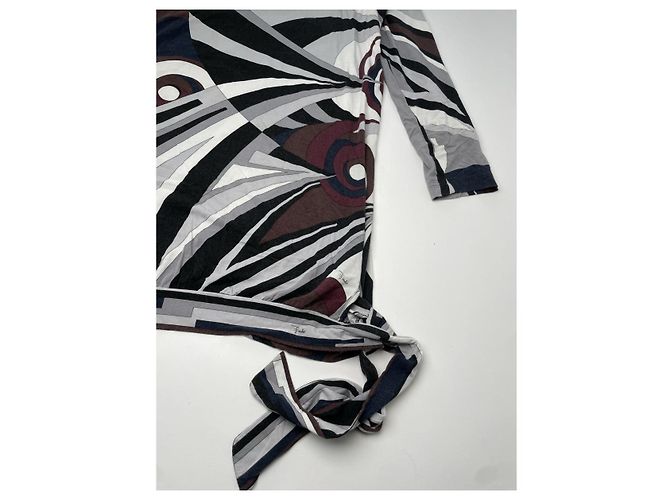 Vestido de algodón negro Emilio Pucci - vista 5