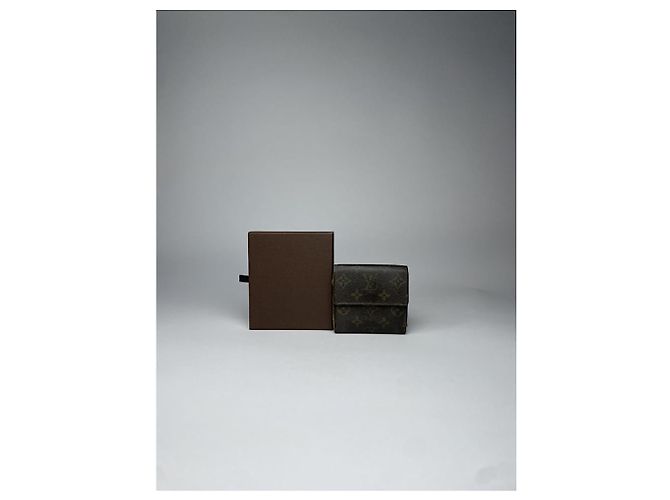 Louis Vuitton Kirigami braune Lederbörse - Ansicht 2