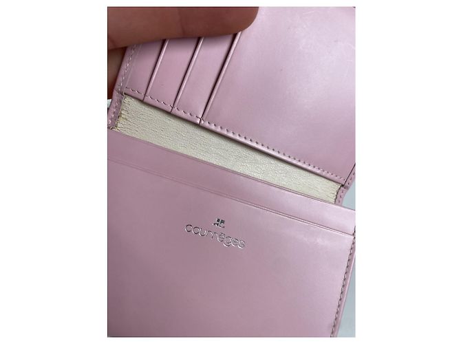 Courreges Borsa in pelle rosa Courrèges - vista 4