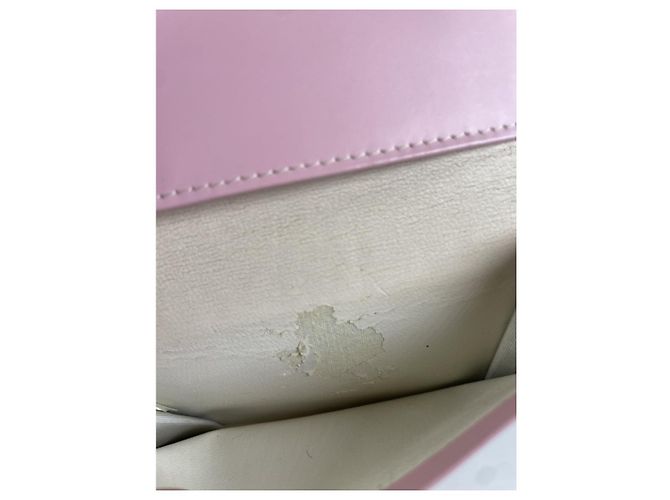 Courreges Borsa in pelle rosa Courrèges - vista 5