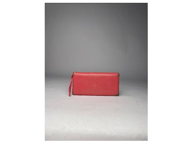 Cartera de cuero rosa Chloé Tess - vista 2