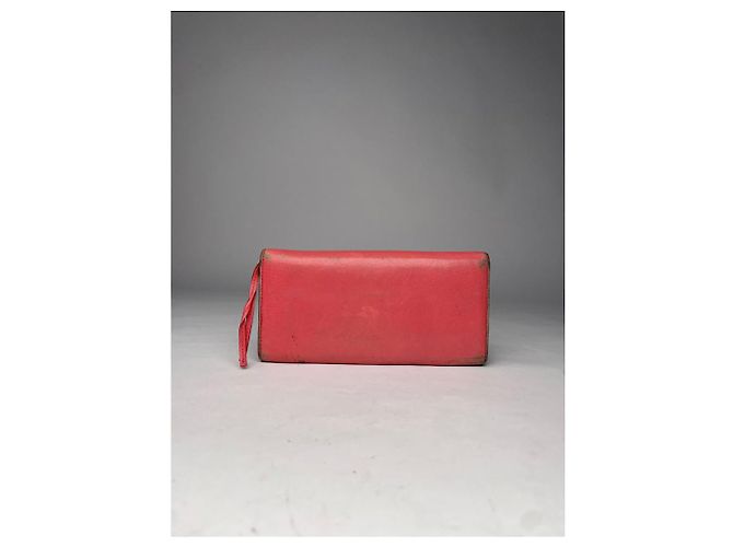 Cartera de cuero rosa Chloé Tess - vista 3