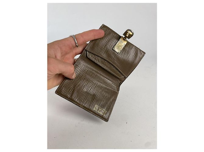 Fendi Baguette braune Lederbörse - Ansicht 3