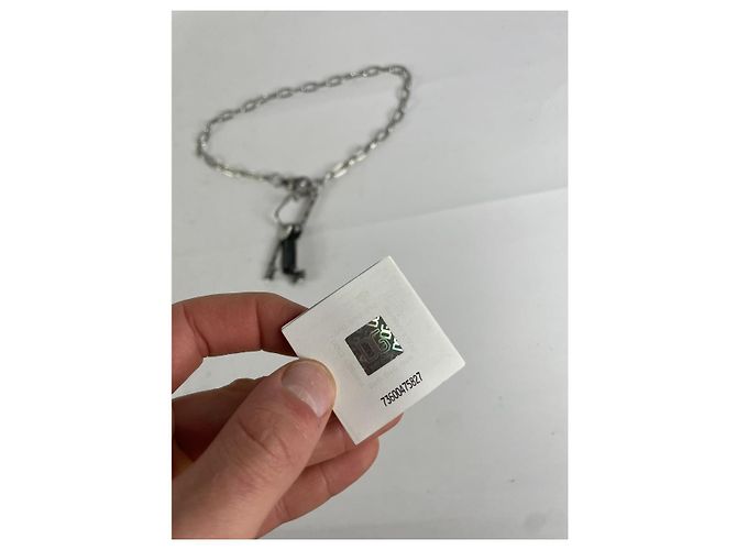 Collana in acciaio argento D&G - vista 3
