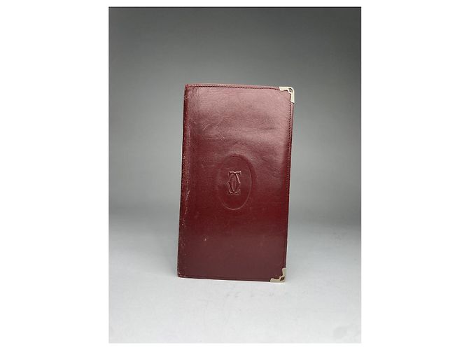 Cartier Bordeaux Lackleder Tasche - Ansicht 2