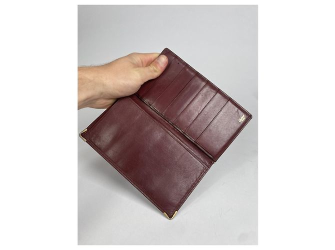 Cartier Bordeaux Lackleder Tasche - Ansicht 4