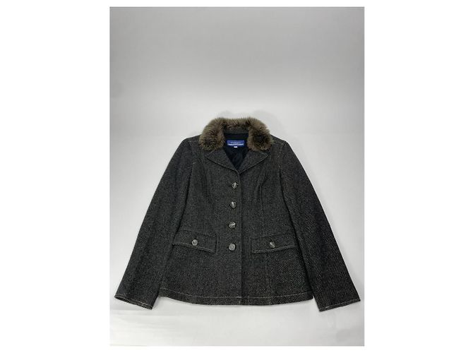 Abrigo trench de algodón antracita Kensington de Burberry Gris antracita - vista 5