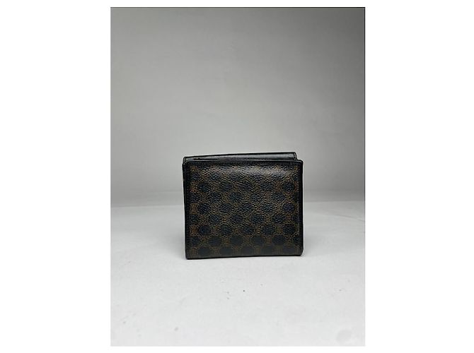 Céline Celine Triomphe schwarze Lederbörse - Ansicht 2