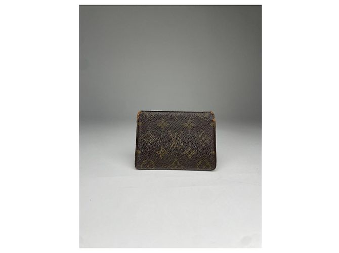 Borsa in pelle marrone Louis Vuitton - vista 2
