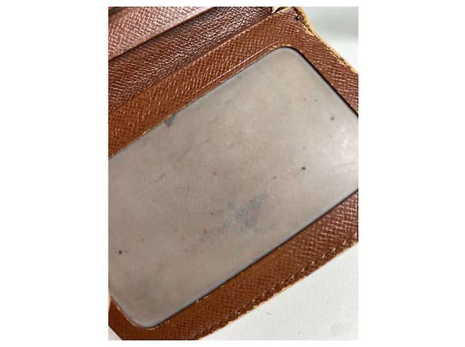 Borsa in pelle marrone Louis Vuitton - vista 5