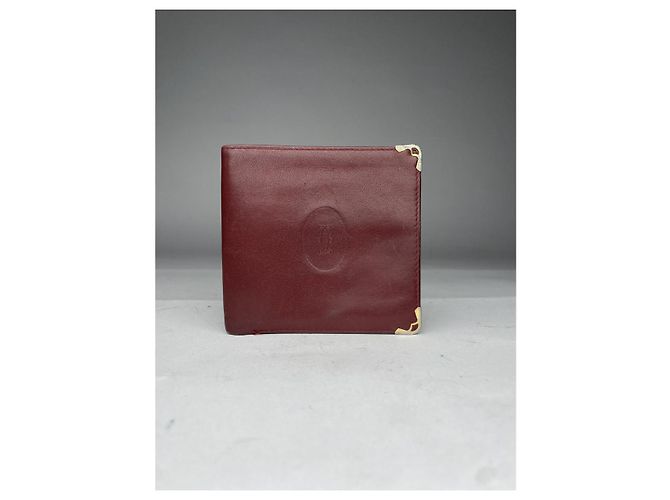 Cartier Bordeaux Lackleder Tasche - Ansicht 2