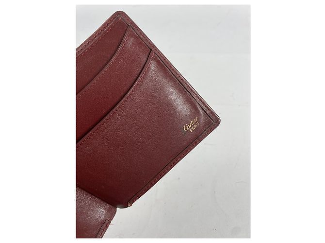 Cartier Bordeaux Lackleder Tasche - Ansicht 5