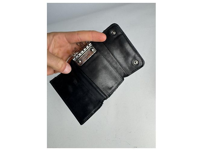 Borsa in pelle nera Miu Miu Nero - vista 4