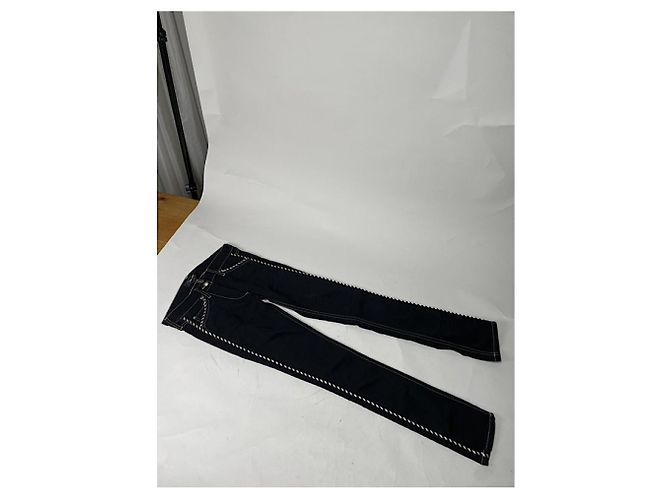 Isabel Marant Denim Negro - Pantalones - vista 3