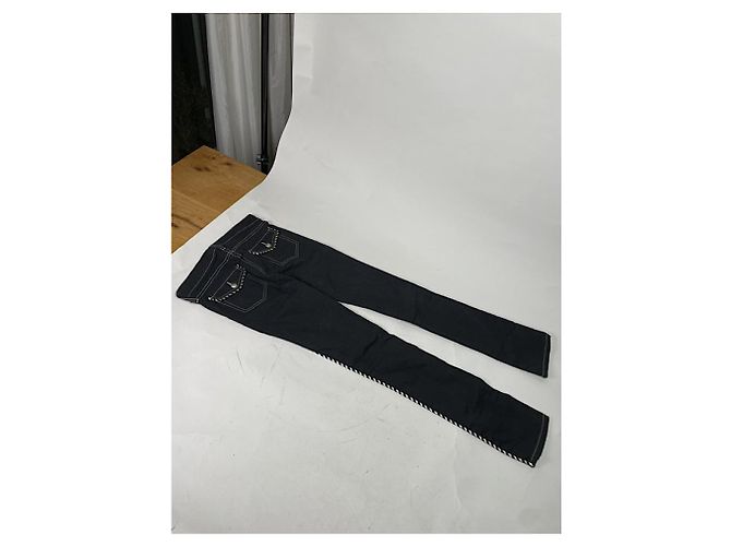 Isabel Marant Denim Negro - Pantalones - vista 4