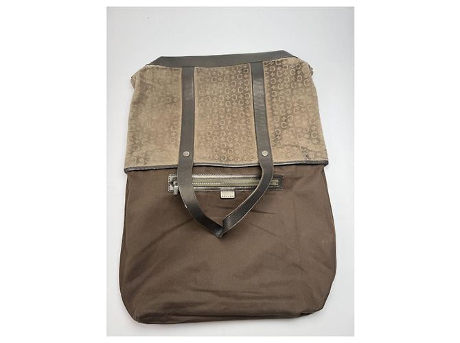 Céline Borsa a mano in pelle marrone Celine Big Bag - vista 2