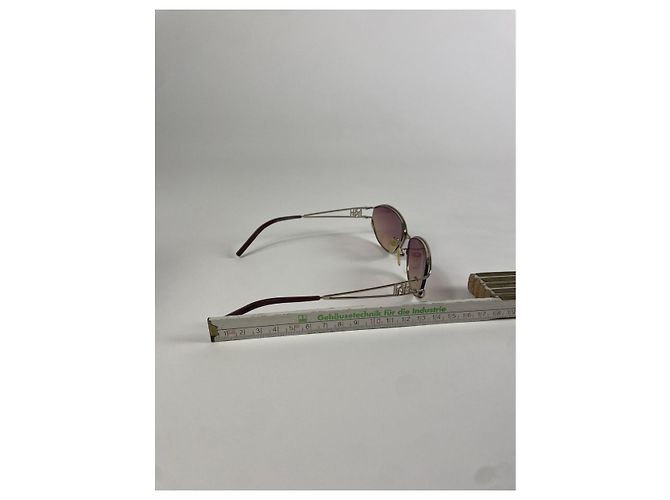 Céline Celine rosa Metallsonnenbrille Pink - Ansicht 5