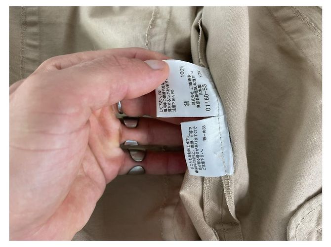 Abrigo trench de algodón beige Kensington de Burberry - vista 5