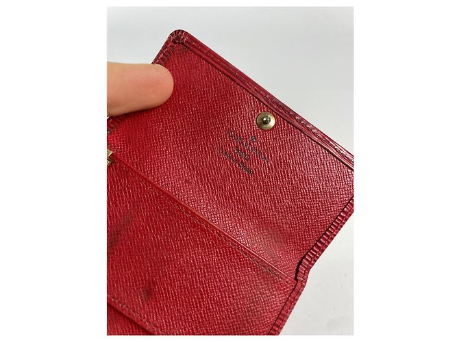 Borsa in pelle rossa Lockme di Louis Vuitton Rosso - vista 4