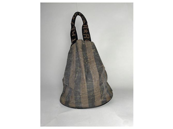 Borsa a mano in pelle nera Fendi Baguette Nero - vista 2