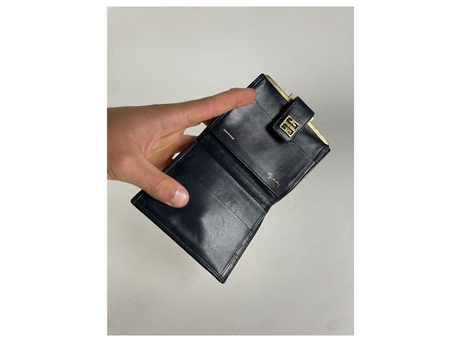 Cartera de cuero blanco Givenchy - vista 3
