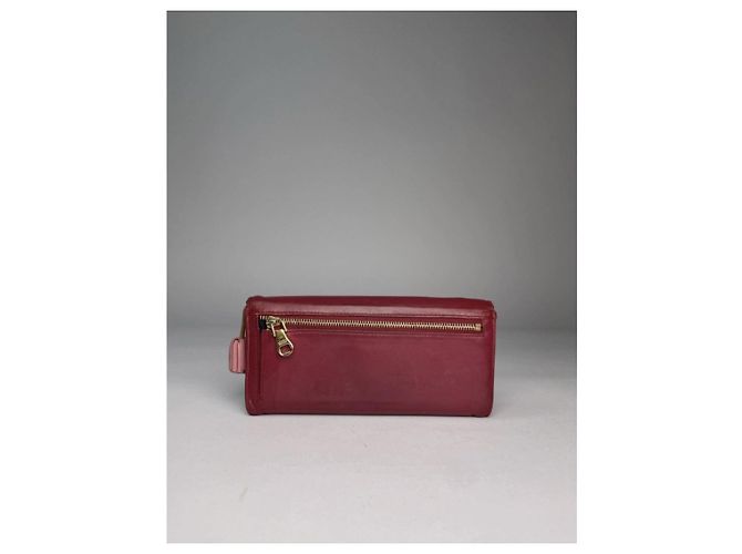 Cartera de cuero rojo Loewe Puzzle Roja - vista 2