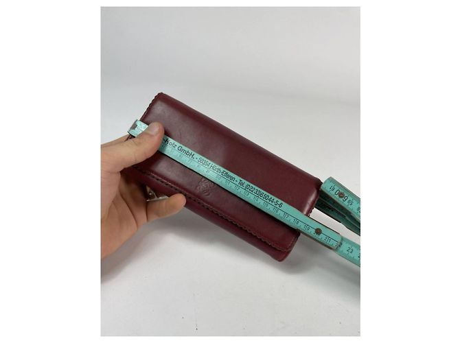 Cartera de cuero rojo Loewe Puzzle Roja - vista 5