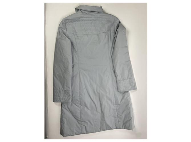 Givenchy Turquoise Polyester Coat - view 4