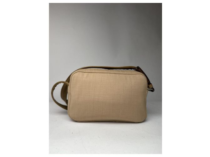 Beige Baumwollhandtasche von Prada - Ansicht 4