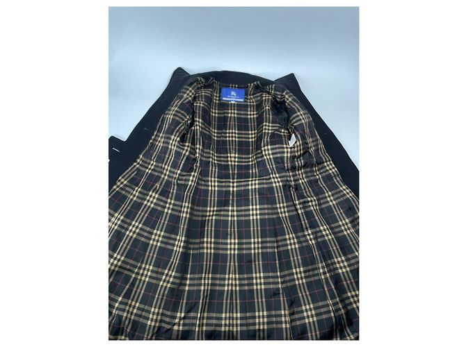 Abrigo trench de lana negra Sandringham de Burberry Negro - vista 5